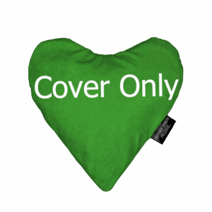 Velvet Small Heart Pillow Replacement Cover