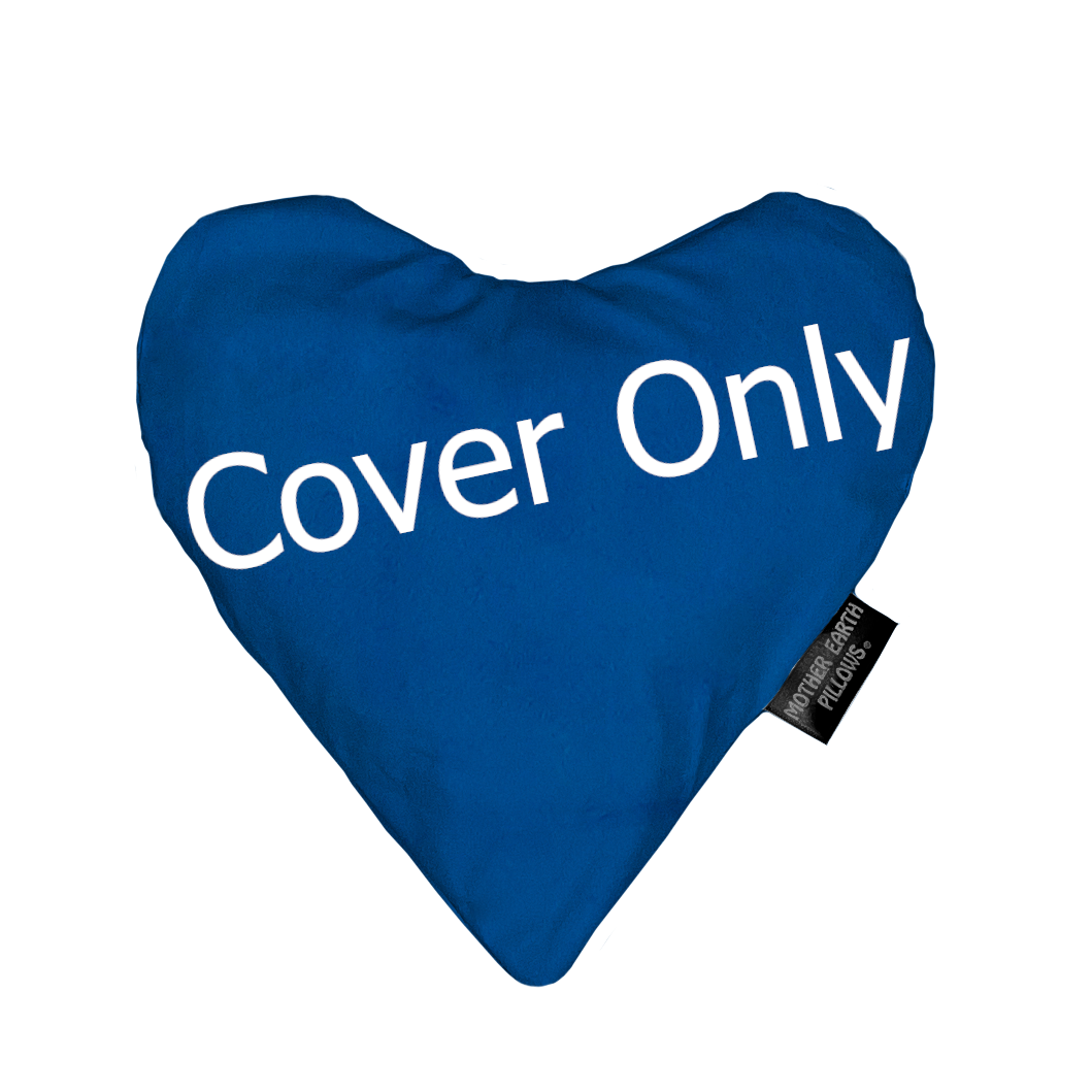 Plush Small Heart Pillow Replacement Cover - Image 1