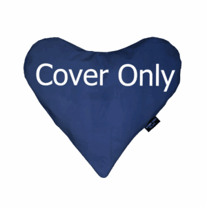 Velvet Large Heart Pillow Replacement Cover